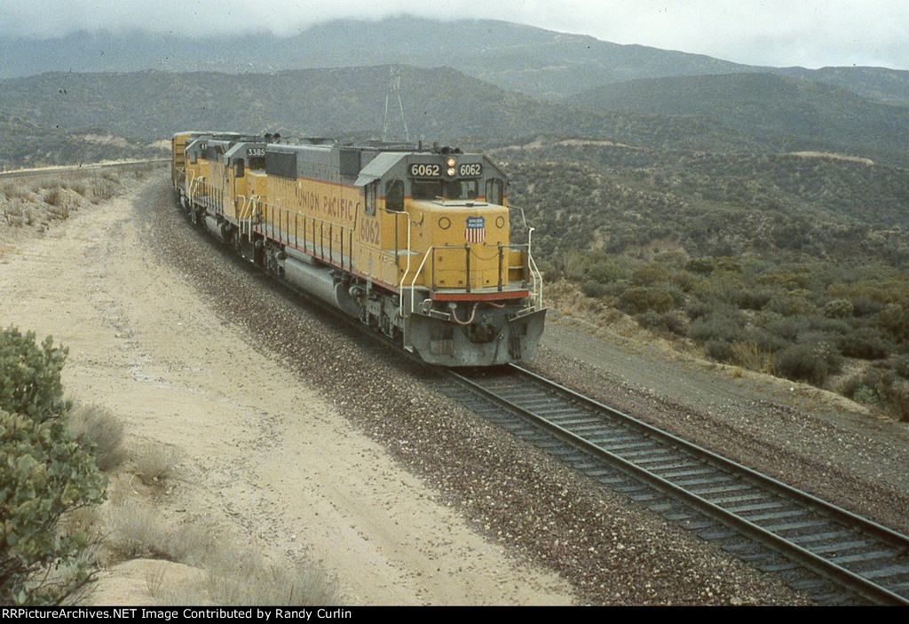 UP 6062 West near Cajon Summit